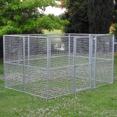 Enclos pour chien et autres animaux sur mesure 200 x 300 x 170h cm 2