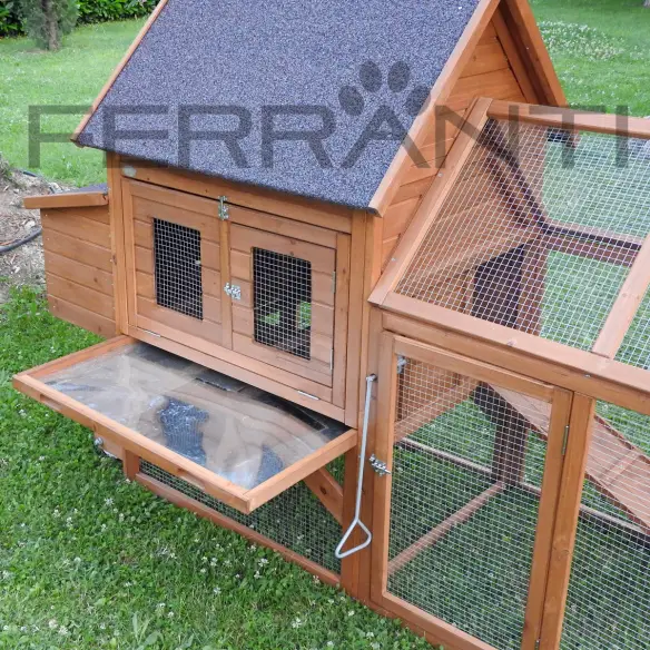 Tiroir à déjections du poulailler mobile pour 4 poules