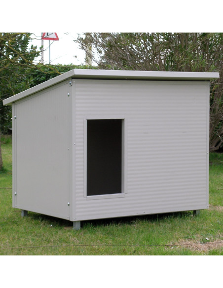 Banc de couchage monté sur niche avec pieds en acier