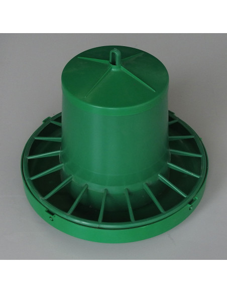 Mangeoire à trémie anti-gaspillage 7 kg pour poules Mangeoire à trémie anti-gaspillage 7 kg pour poules