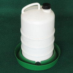 Abreuvoir 22 litres avec réservoir pour poules