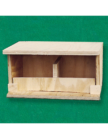 Nichoir en bois pour oiseaux et tourterelles