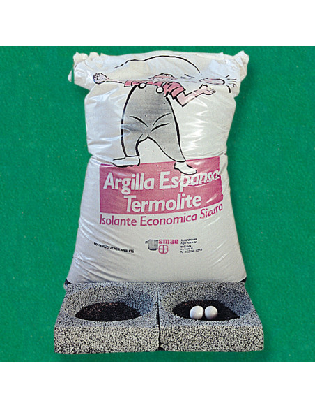 Argile expansée en billes pour nids sac de 25 kg
