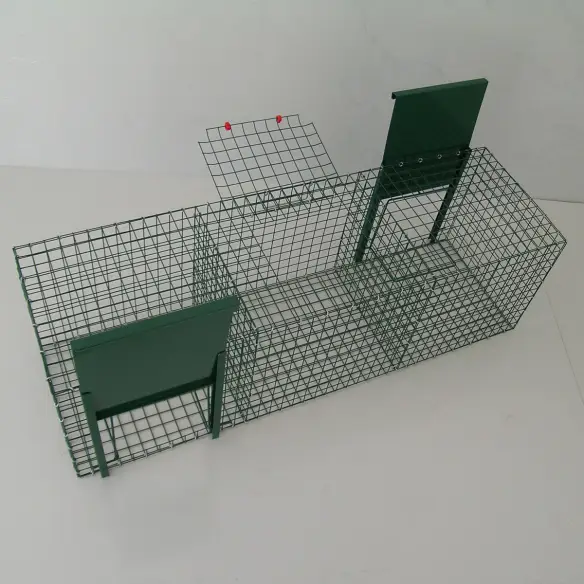 Piège pour pies corbeaux et corvidés modèle Larsen à 2 entrées