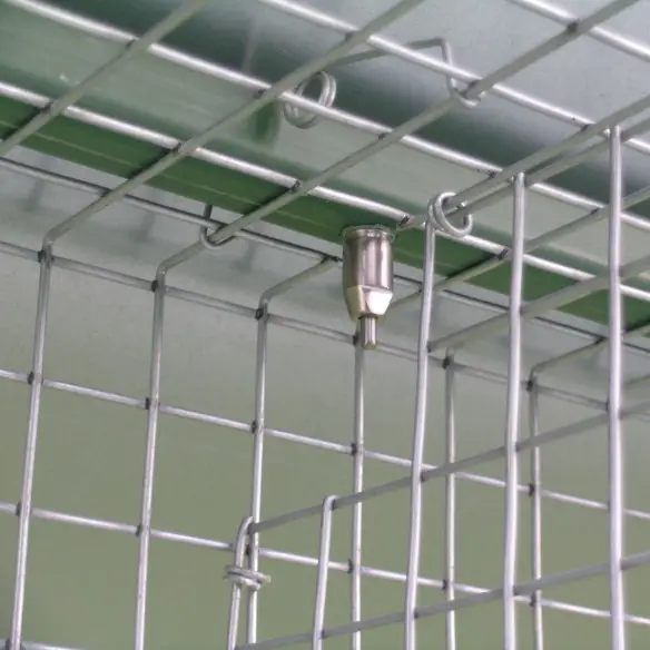 Abreuvoir pour cage à lapins d’engraissement