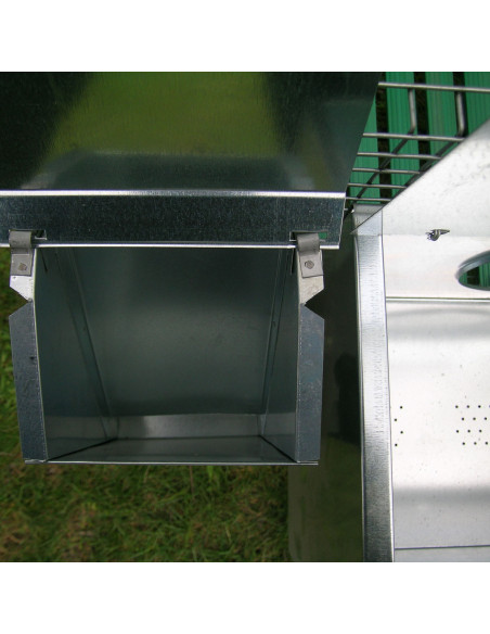 mangeoire pour cage à lapins d’engraissement