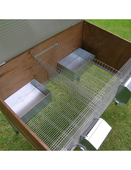 Intérieur de cage pour lapin avec nid interne