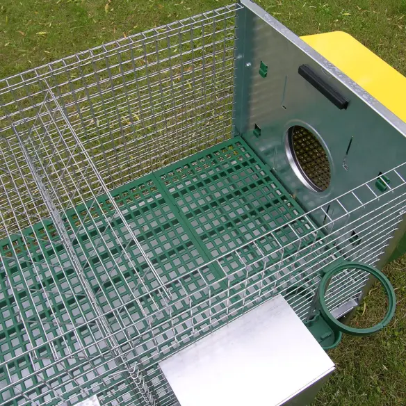 Intérieur de cage pour 2 lapins avec nid