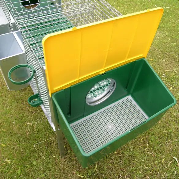 Nid du clapier pour 2 lapins