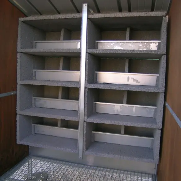 Pigeonnier volière modèle 8 couples