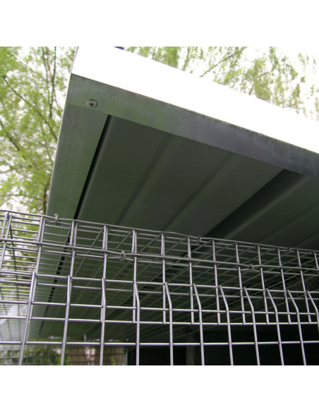 Toit du pigeonnier volière pour 6 couples de pigeons Toit du pigeonnier volière pour 6 couples de pigeons