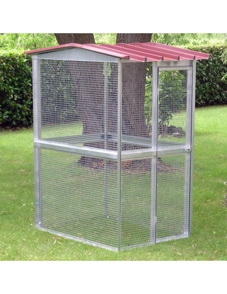 Volière extérieure pour oiseaux modèle modular