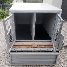 Caisse de transport pour chien et cage pour pick-up et remorque 2