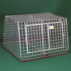 Caisse de transport pour chien et cage grillagée pour voiture