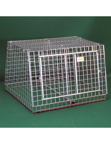 Caisse de transport pour chien et cage grillagée pour voiture