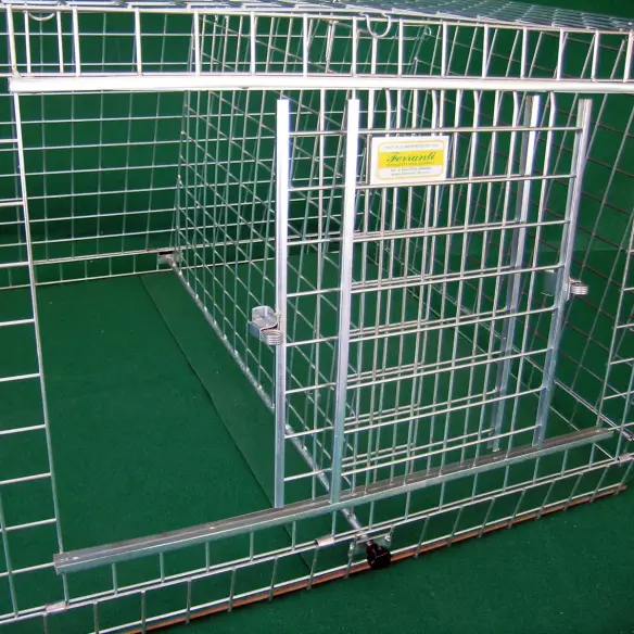 Caisse de transport pour chien avec double ouverture