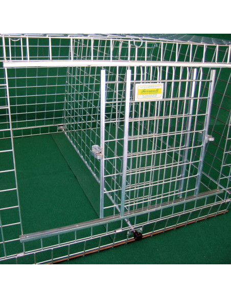 Caisse de transport pour chien avec double ouverture