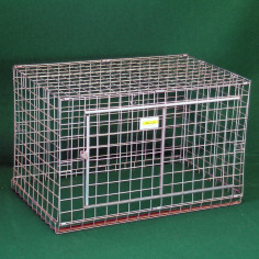 Caisse de transport grillagée pour chien et cage de transport