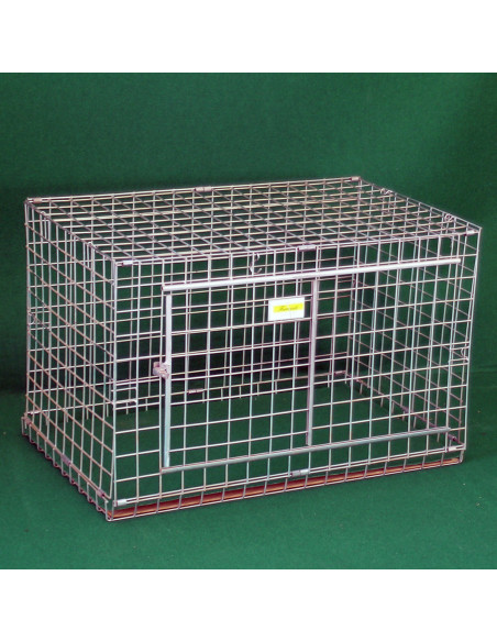 Caisse de transport grillagée pour chien et cage de transport