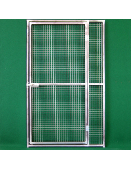 Porte pour volière en grillage 100x170h cm