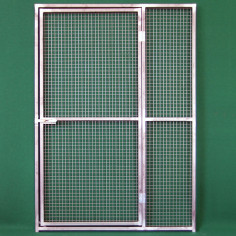 Porte pour volière en grillage 120x170h cm