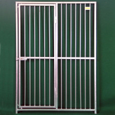 Porte 120x170h pour chenil à barreaux galvanisés