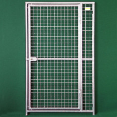 Porte 120x170h pour chenil en grillage galvanisé 2