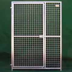 Porte 120x170h pour chenil en grillage galvanisé
