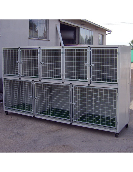 Cage vétérinaire sur mesure pour chiens et chats
