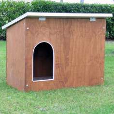 Niche en bois pour chien de grande taille modèle Collie pour extérieur