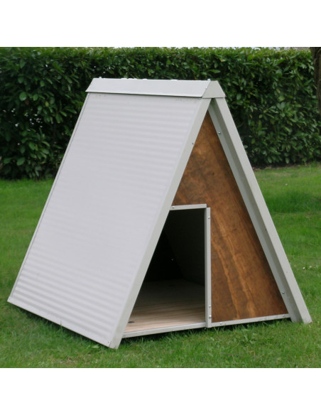 Niche pour chien extérieur modèle Shepherd pour chiens moyens et grands