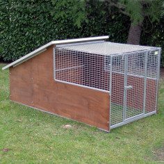 Chenil pour chien modèle Cocker pour chiens moyens et grands