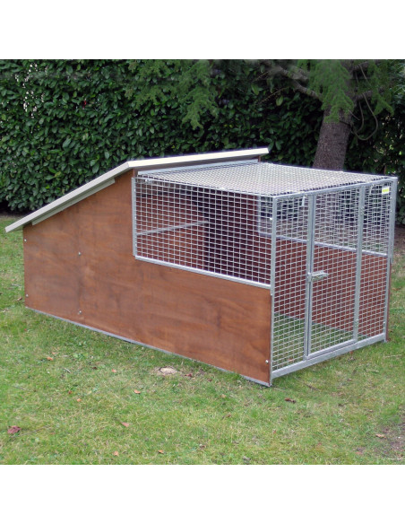 Chenil pour chien modèle Cocker pour chiens moyens et grands
