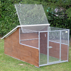Chenil pour chien modèle Cocker pour chiens moyens et grands 2