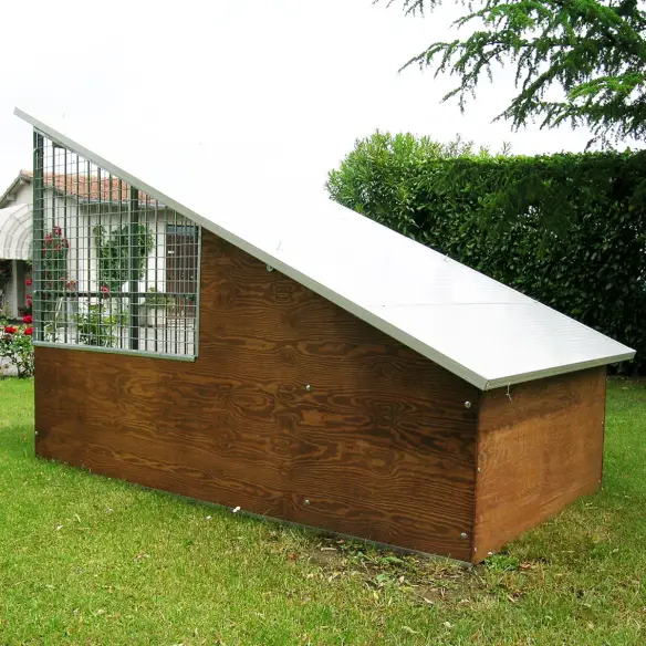 Arrière du chenil pour chien Labrador 125x240 cm