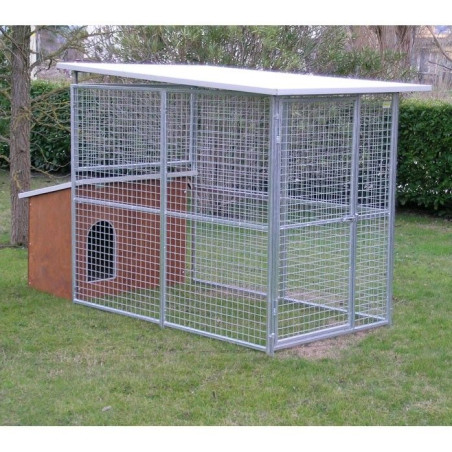Chenil mod. Eco + niche pour chien mod. Collie Chenil mod. Eco + niche pour chien mod. Collie