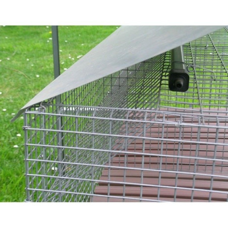 Clapier 2 Lapines et 8 Engraissement avec Accessoires | Ferranti