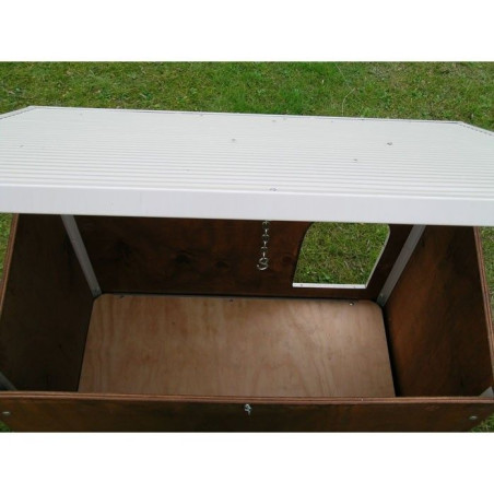 Niche en Bois pour Chien mod. Collie - taille Grande | Ferranti