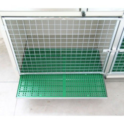 PINNKL Cage pour Chat d'intérieur, Cage Amovible en métal pour