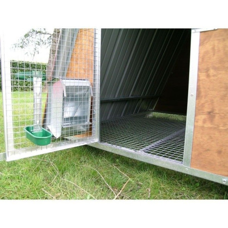 Petit Poulailler pour 8 Poules avec Fond Surélevé | Ferranti