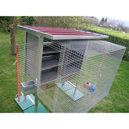 Pigeonnier Volière pour 6 Couples de Pigeons avec Nids | Ferranti