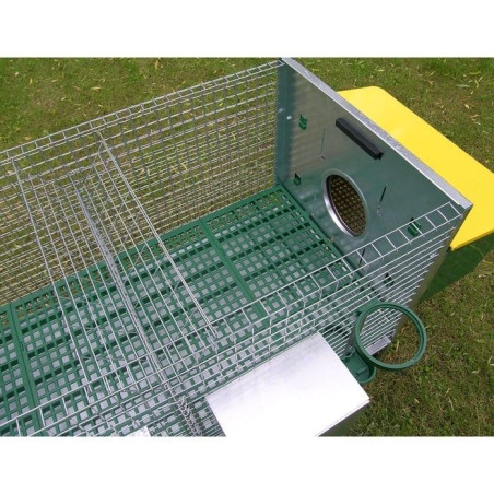 Cage pour Lapines 2 Places avec Accessoires et Nids | Ferranti