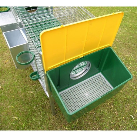 Cage pour Lapines 2 Places avec Accessoires et Nids | Ferranti