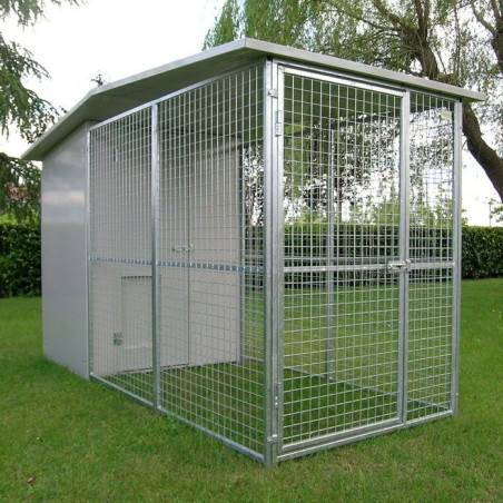 Chenil mod. Modular pour grand chien, espace modulable | Ferranti