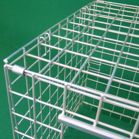 Caisse de Transport Chien et Cage Grillagée Galvanisée | Ferranti