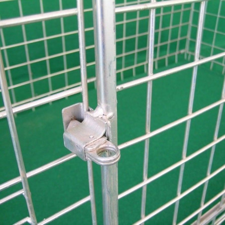 Caisse de Transport Chien et Cage Grillagée Galvanisée | Ferranti