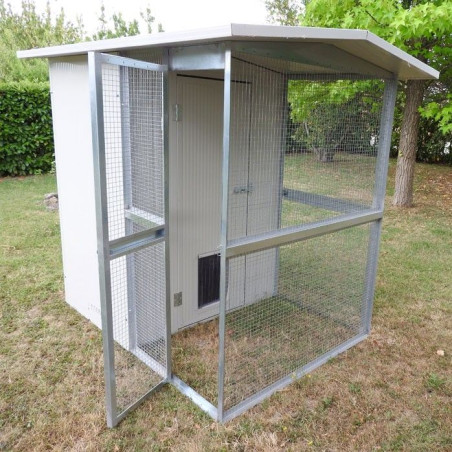 Abri Chat Extérieur, Chatterie en Panneaux Sandwich | Ferranti