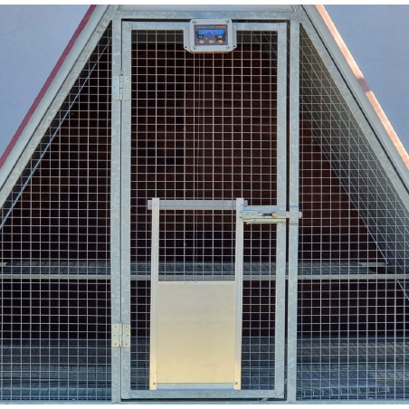 Porte Automatique Poulailler avec Crépusculaire Programmable | Ferranti