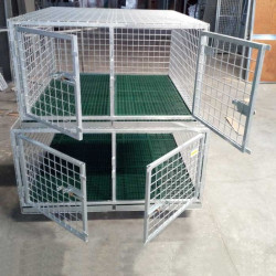 Caisse de Transport Chien Grillagé Sur Mesure