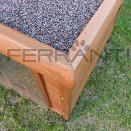 Niche en Bois pour Chien, petite et moyenne taille | Ferranti